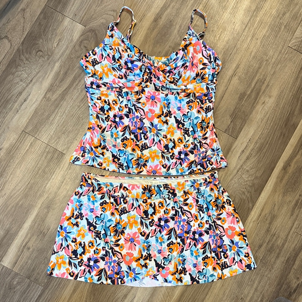 Anne Cole Floral Swim Set - Multicolor
